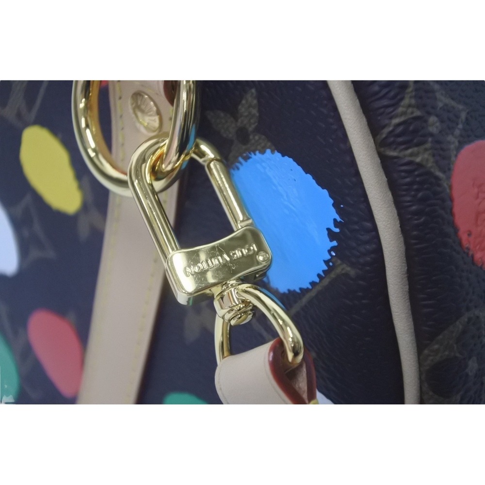 Louis Vuitton Kusama Speedy Yayoi Monogram Infinity Dots Bandouliere - Picture 5 of 9